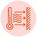 heat transfer icon